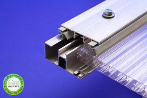 Alu Randprofil für Stegplatten 16 mm