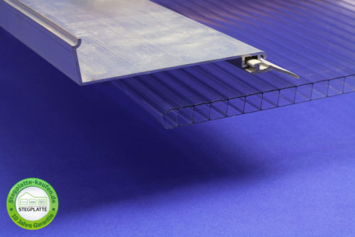 Wandanschlussprofil für Stegplatten